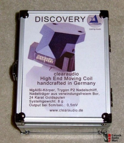Κεφαλή Πικάπ Clearaudio `Discovery` MC